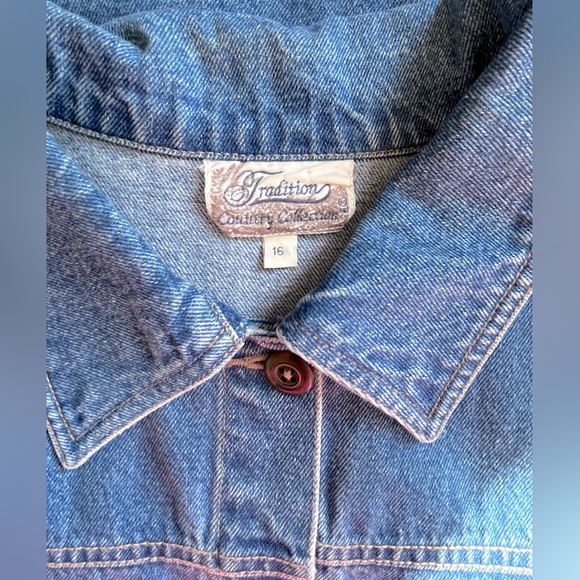 Vintage Denim Chore Jacket - Picture 3 of 6
